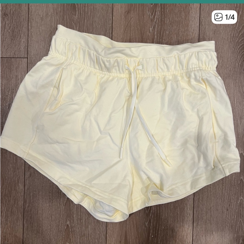 Lululemon Inner Glow High Rise Shorts 3” in Sundance